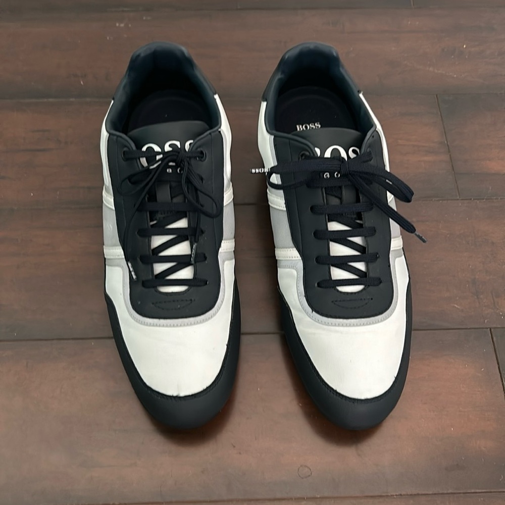 Hugo Boss Lighter Low Nylon Synthetic Trainers. Size 12